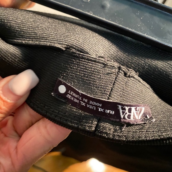 Zara ottoman split leg stretch trousers - Picture 5 of 5